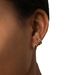 Brass With Real Gold Plating, Popular With Zircon, Personalized Half Circle, Versatile Gold Earrings_ipsvogv.com