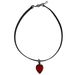 Advanced Necklace, Black Leather Choker Collar, Sweet And Cool Spicy Girl Style Collarbone Chain Access, New_ipsvogv.com