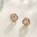 Full Dia Hollow Rose Zircon Simple Small Exquisite Summer High End Earrings For Women_ipsvogv.com