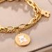 Little Bear Love Titanium Steel Bracelet Female Ins High End Simple Double Layer Handmade Jewelry Does Not Fade_ipsvogv.com