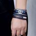 Men's Jewelry Fashionable Hollow Tree Of Life Embossed Letters Pearl Bracelets Buckle Jewelry_ipsvogv.com