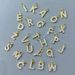 Women's Jewelry Exquisite And Simple Micro Inlaid Zircon English 26 Letter Pendant Necklace 14k Gold Color Preserving Pendant DIY Jewelry Accessories_ipsvogv.com
