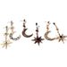 Women’s Jewelry Set Fashion Personality Alloy Diamond Star Moon Asymmetrical EarringsFashion Simple Earrings For Women_ipsvogv.com