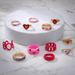 New Macaron Drip Oil Cute Cartoon Frog Love Color 12 Piece Set Ring_ipsvogv.com