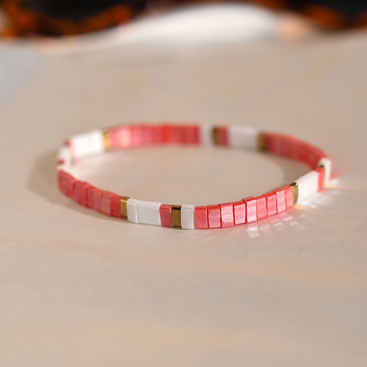 Tila Woven Bead Bracelet Bohemian Ethnic Style Simple And Fashionable Women's Summer New Item_ipsvogv.com