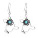 Bohemian Turquoise Hollowed Out For Female Creative Personality Farm Cattle And Sheep Animal Earrings_ipsvogv.com