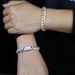 Men's Jewelry Hip Hop Cuban Chain 12mm Double Row Zircon Chain Cuban Chain Men's Hip Hop Bracelet_ipsvogv.com