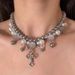 Unisex Black Pearl Dark Necklace Heavy Gothic Punk Multi Layer Choker Stacked Retro Pendant Cross Clavicle Chain_ipsvogv.com