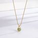Simple Temperament Imitates Hotan Jade Titanium Steel Necklace, Women's Luxury, High Level Sense, Net Red Fashion,_ipsvogv.com