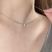 pure Silver S Water Droplet Zircon Necklace For Women ! 2024 New Model, Light Luxury And High-end Feel, Versatile Daily Model, Feel,_ipsvogv.com