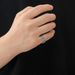 Colorful Ladder Zircon Irregular Personalized Trendy Ring Men's Hip Hop Accessories_ipsvogv.com