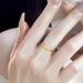 M Ö Bius 5G Ancient Method Inheritance Matte Solid Couple Pair Twisted Pattern Closed End Ring_ipsvogv.com