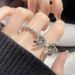 diamond Butterfly Star Smooth Zircon Full Niche Design Open Ins Cool Style High-end Ring For Women_ipsvogv.com