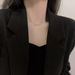 Women's Jewelry Set Fashion Love Clavicle Necklace For Women New Style High End Ins Cold Style Niche Light Luxury Simple Temperament Necklace_ipsvogv.com