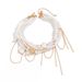 Jewelry multi layer large and small beaded tassel retro collar jewelry pearl necklace female choker_ipsvogv.com