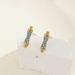 New American light luxury style index finger ring necklace earring set with personalized acrylic inlaid waist design_ipsvogv.com