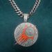 Alloy Full Diamond Jewelry Cute Enamel DIY Hip Hop Color Retention Necklace Pendant Accessories For Women_ipsvogv.com