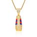 Unisex Necklace Men's Personality Creative Micro Inlaid Zircon Razor Pendant Trendy Brand Clipper Pendant Hiphop Accessories_ipsvogv.com
