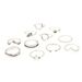 New Alloy Triangle Moon Bay Joint Ring Set Of 11_ipsvogv.com