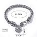 Bracelet, Alloy Dia-encrusted Peach Heart Bracelet._ipsvogv.com