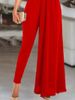 Women's Clothing Long Sleeve Lace Lace Waisted Two piece Jumpsuit_ipsvogv.com
