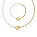 Bohemian Style Baroque Bead Colorful Pearl Bracelet, Titanium Steel Bracelet For Women_ipsvogv.com