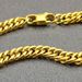 Bracelet Stainless Steel Yellow Tone Chain Classics Lobster Buckle-5mm Width for Woman_ipsvogv.com