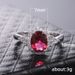 New recommendation classic temperament red ring micro set zircon fashion lady ring_ipsvogv.com