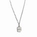 Yin Ruitai S Pure Silver Square Brand English Letter Necklace With A Female Crowd Design, Simple And Popular, Light_ipsvogv.com