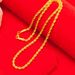 Vietnam Sand Couple Necklace 2/3/4/5mm Fried Dough Twists Gold Plated Twisted Rope Chain Men's And Women's Necklaces_ipsvogv.com