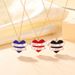 Creative New Heart Necklace Personalized Letter DONT BE A DICK Ribbon Pendant Jewelry Accessories_ipsvogv.com