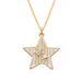 Unisex Star Necklace For Women New Style Oil Drop Diamond Five Pointed Star Clavicle Chain Simple Fashion Jewelry_ipsvogv.com
