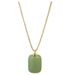 2023 New Satisfactory Necklace Women's Light Luxury Rushi Brand Pendant Emerald Green Display White Collar Chain INS_ipsvogv.com