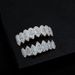 Golden Australia Blue Dia Digital Gold Eight Teeth Micro-inlaid Zirconium Tapered Braces Halloween Vampire Personalized_ipsvogv.com