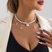 Accessories French Retro Fringed Love Pearl Necklace Blogger Temperament Super Fairy Necklace_ipsvogv.com