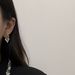 Light Luxury Heavy Diamond Diamond Stitching Earrings For Women S925 Sterling Silver Needle Fashion Elegant Temperament High End Earrings_ipsvogv.com