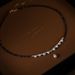 Alien Baroque Freshwater Pearl Necklace For Women's Qualities Net Red Spinel Cut Black Crystal Beaded Clavicle Chain_ipsvogv.com