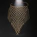 New Rhinestone Fringed Anklet, European And American Shiny Luxury Mesh High Heels Foot Accessories Anklet_ipsvogv.com