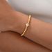 Women's Jewelry Set Fashion Stainless Steel Plain Round Bead Bracelet Copper Material Heart Zircon Simple Hand Jewelry_ipsvogv.com