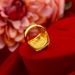 Open Mouth Men's Color Sand Gold Domineering Dragon Horse Ring Copper Jewelry Wealth_ipsvogv.com
