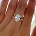 Women's Jewelry Exclusive 8*12 Egg Shaped Zircon Classic Sterling Silver Ring Combination Ring Micro Inlaid Diamond Ring_ipsvogv.com