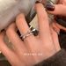 Luxurious Exquisite Four-star Pearl Zircon Double-layer Ring, Personalized And Niche Design, Index Finger Ring_ipsvogv.com