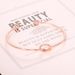 Knot And Versatile DIY Bracelet, Simple Love Open Women's Bracelet_ipsvogv.com