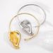 N12144 Exaggerated Poplar Leaf Three Dimensional Metal Wind Collar, Light Luxury, niche, high-end necklace for women_ipsvogv.com