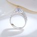3 Carat Full Diamond Domineering Men's Ring Oblique Diamond Moissanite Men's Ring_ipsvogv.com