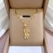 Titanium Steel 【 】 Light Luxury Full Diamond Little Bear Aoli Gives A Real Gold Necklace To Women's Lucky Instagram 【 】_ipsvogv.com