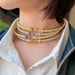 Retro Horseshoe lock cable collar and versatile bracelet_ipsvogv.com