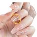 High Quality M Ö Bius Women's Vegetarian Ring Ring, Niche Design Color, Vacuum Electroplating Does Not Fade_ipsvogv.com
