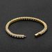 Men's Jewelry Hip Hop Zircon Bracelet 4mm Spring Buckle Stainless Steel Tennis Chain Boys High Grade Titanium Steel Bracelet_ipsvogv.com