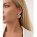Women’s Jewelry Set Fashion Simple Irregular Diamond Crystal Earrings New Ladies Retro Earrings_ipsvogv.com